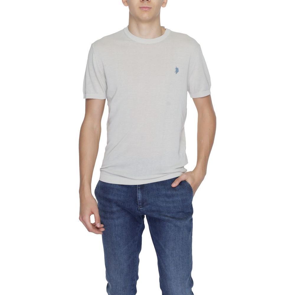 U.S. POLO ASSN. Gray Cotton Sweater