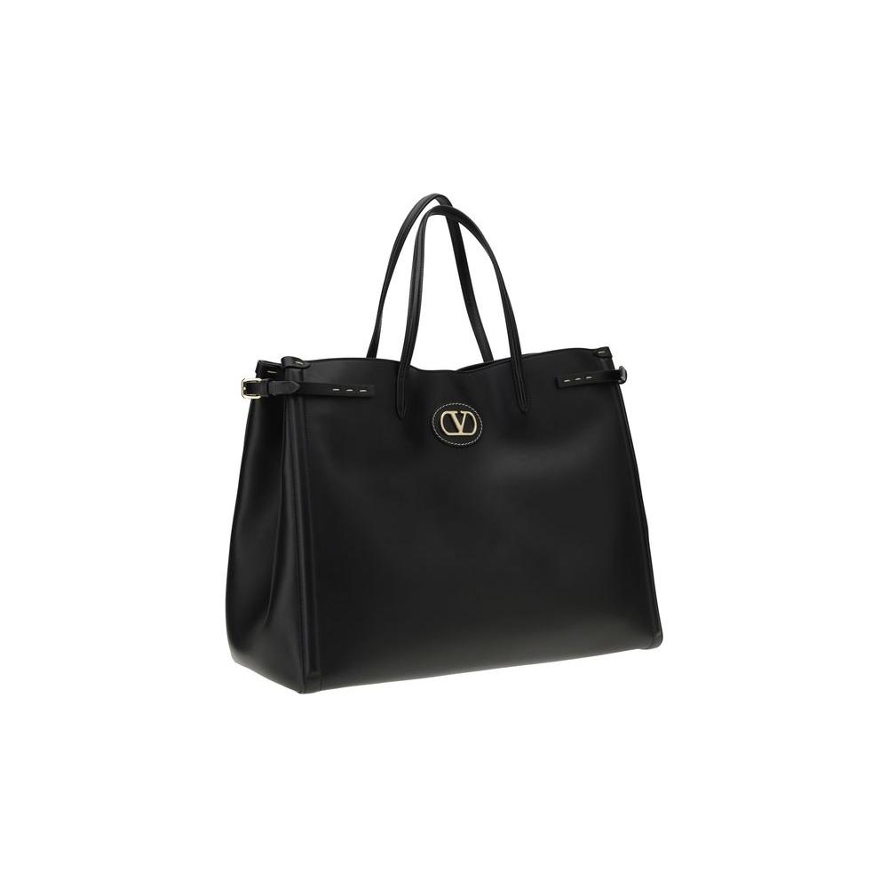 Valentino Garavani Large Antibes Tote Bag Valentino Garavani Dark Slate Gray