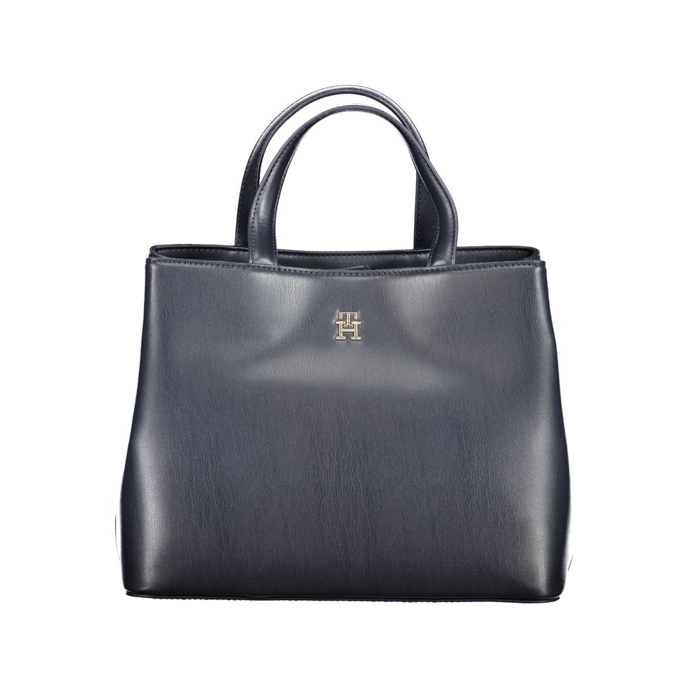 Tommy Hilfiger Blue Polyethylene Handbag Tommy Hilfiger Dim Gray