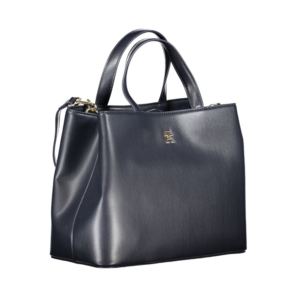 Tommy Hilfiger Blue Polyethylene Handbag Tommy Hilfiger Dark Slate Gray