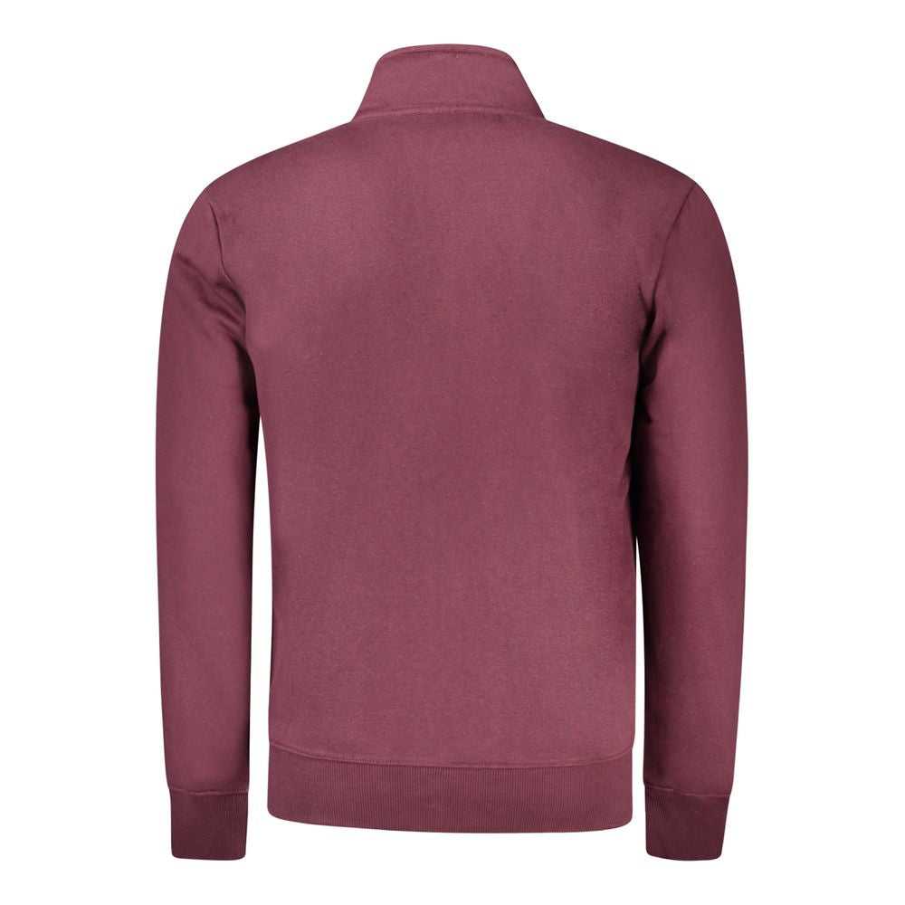 Coveri Moving Red Cotton Men Sweater Coveri Moving Dim Gray