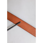 Dolce & Gabbana Brown Leather Gold Metal Baroque Buckle Belt BEL9304-90