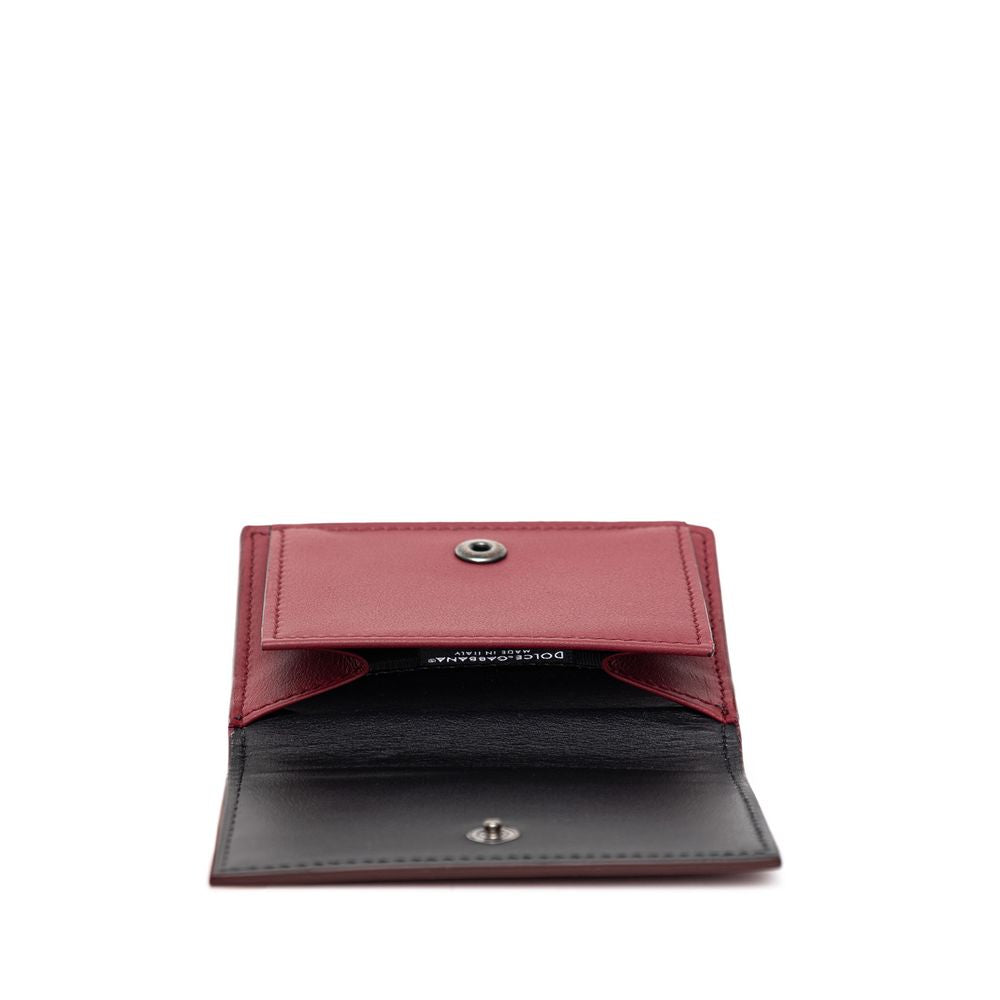 Dolce & Gabbana Red Calfskin Wallet 1728,67397976224,Bags,Dolce & Gabbana,Men,Men - Bags,New with tags,Red,Wallets - Men - Bags Dolce & Gabbana DO&-8788665