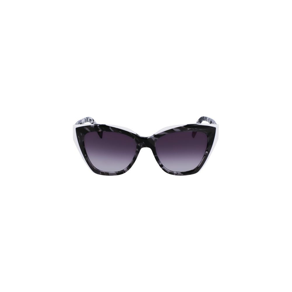 Liu Jo White Acetate Sunglasses Liu Jo Dark Slate Gray