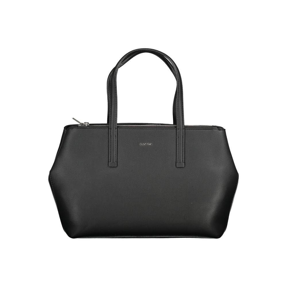 Calvin Klein Black Polyester Handbag Calvin Klein Dark Slate Gray