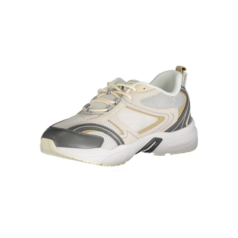 Calvin Klein Beige Polyester Sneaker Calvin Klein Light Gray
