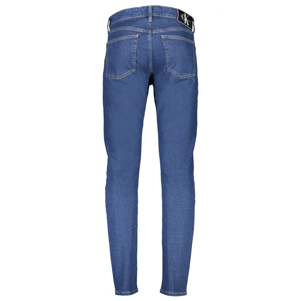 Calvin Klein Blue Cotton Jeans & Pant Calvin Klein Dark Slate Blue