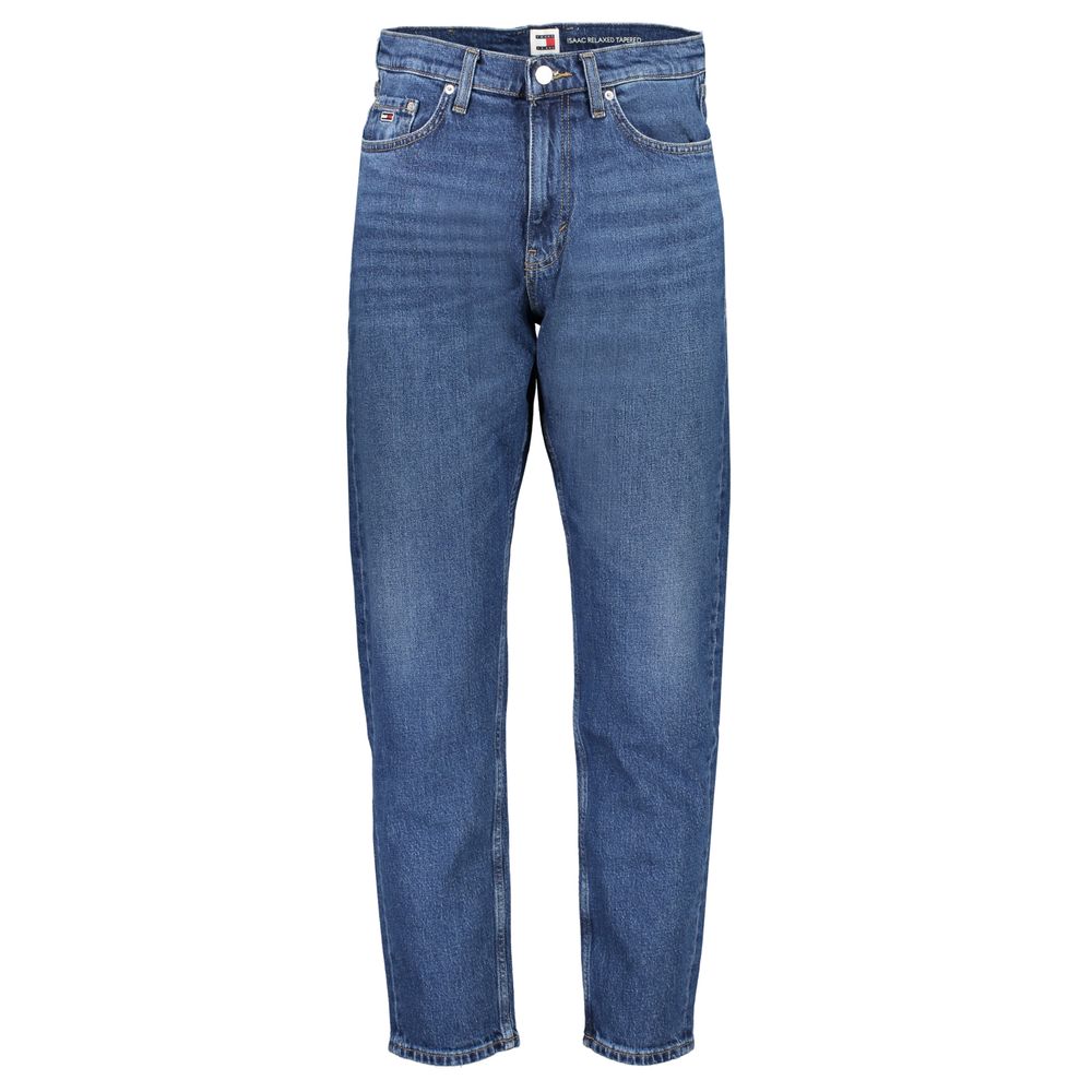 Tommy Hilfiger Blue Cotton Jeans & Pant Tommy Hilfiger Dark Slate Blue