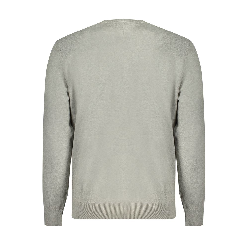 Timberland Gray Cotton Sweater Timberland Dark Gray