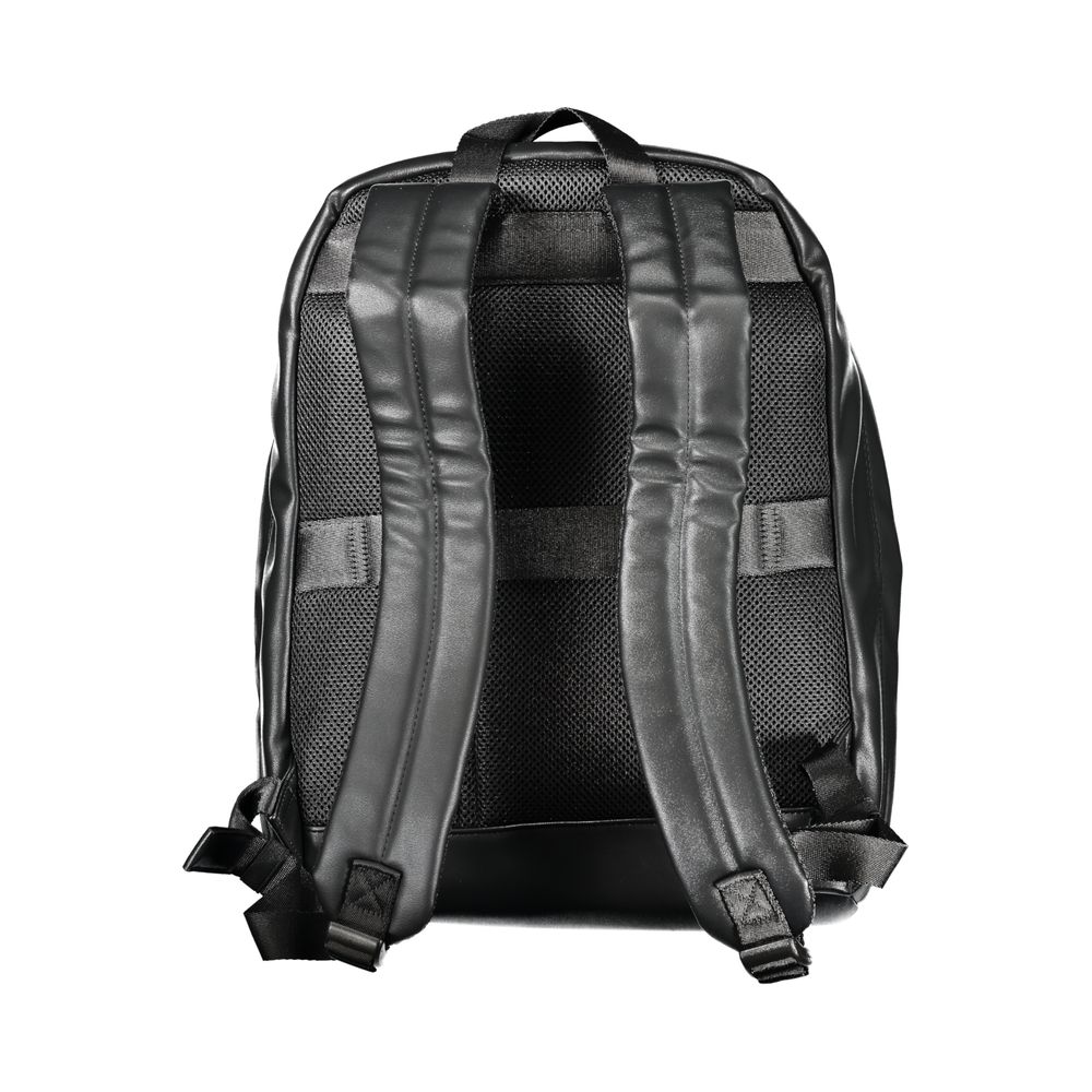 Tommy Hilfiger Black Polyester Backpack Tommy Hilfiger Dark Slate Gray