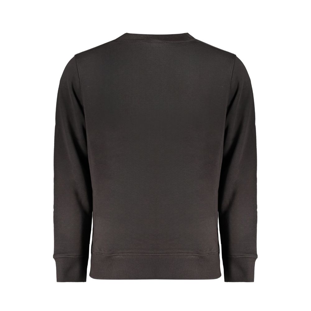 Calvin Klein Black Cotton Sweater Calvin Klein Dark Slate Gray