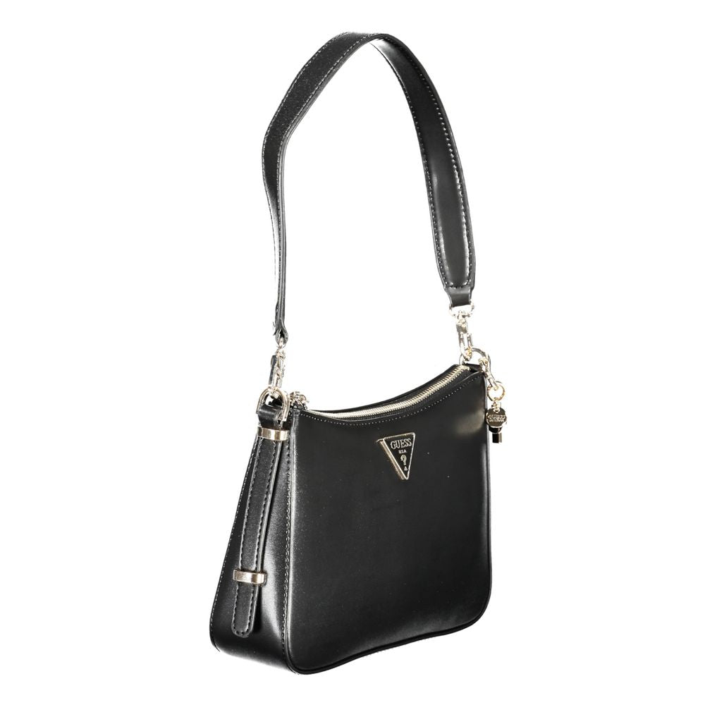 Guess Jeans Black Polyethylene Women Handbag Guess Jeans Dark Slate Gray