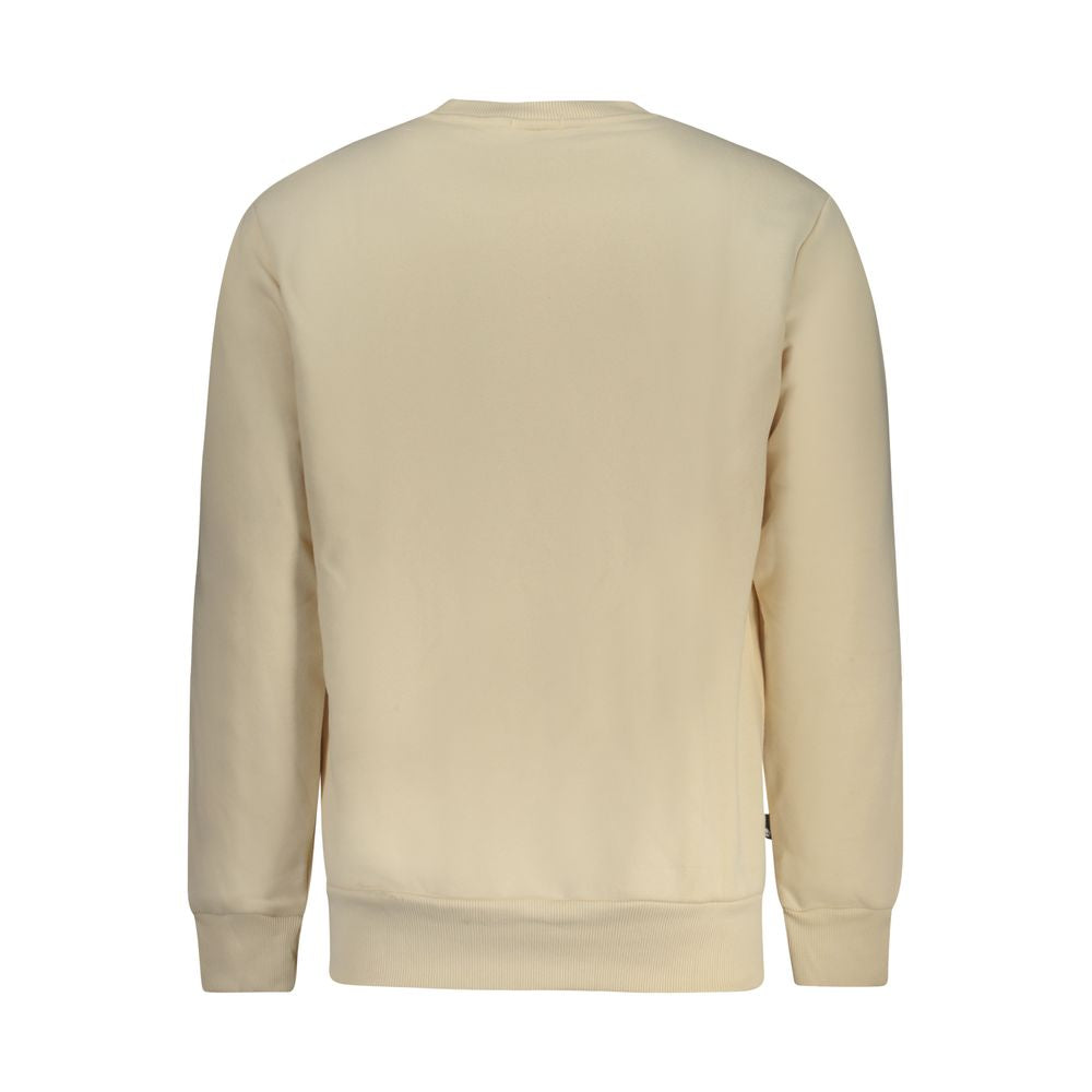 Timberland Beige Cotton Men Sweater Timberland Tan