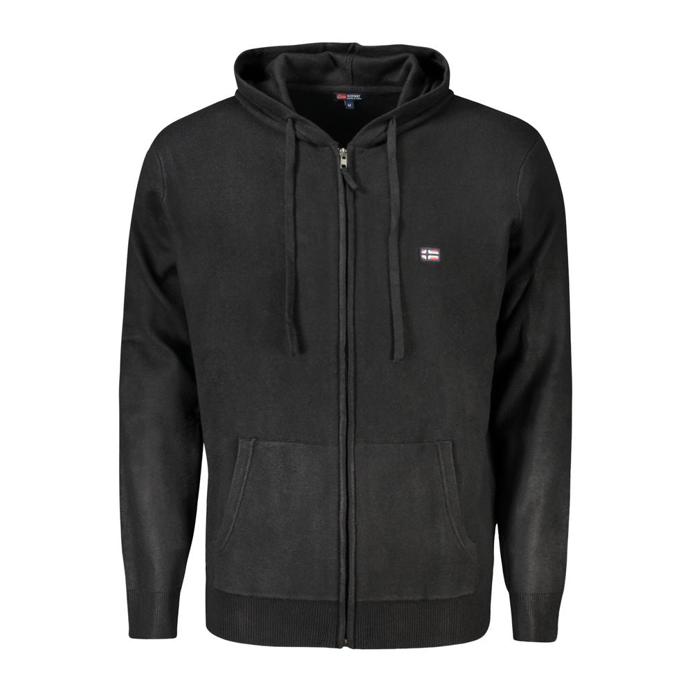 Norway 1963 Black Polyamide Men Cardigan Norway 1963 Dark Slate Gray