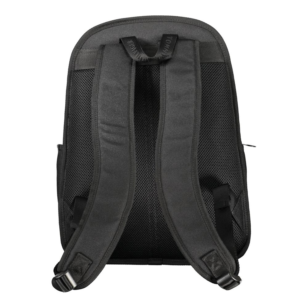Tommy Hilfiger Black Polyester Backpack Tommy Hilfiger Dark Slate Gray