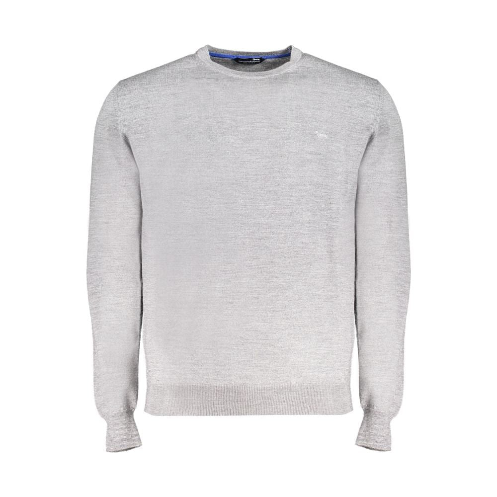 Harmont & Blaine Gray Wool Sweater Harmont & Blaine Light Gray