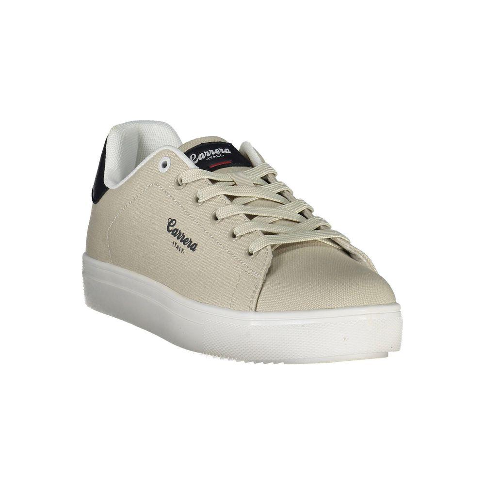 Carrera Beige Polyethylene Men Sneaker Carrera Gray