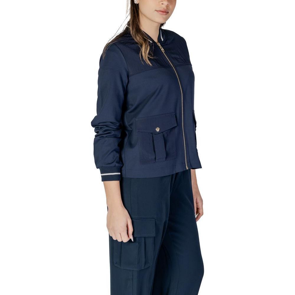 Liu Jo Blue Viscose Sweatshirt