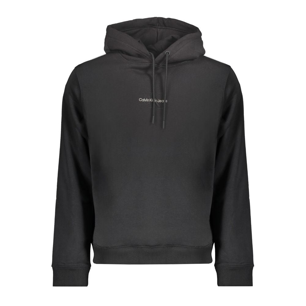 Calvin Klein Black Cotton Sweater Calvin Klein Dark Slate Gray