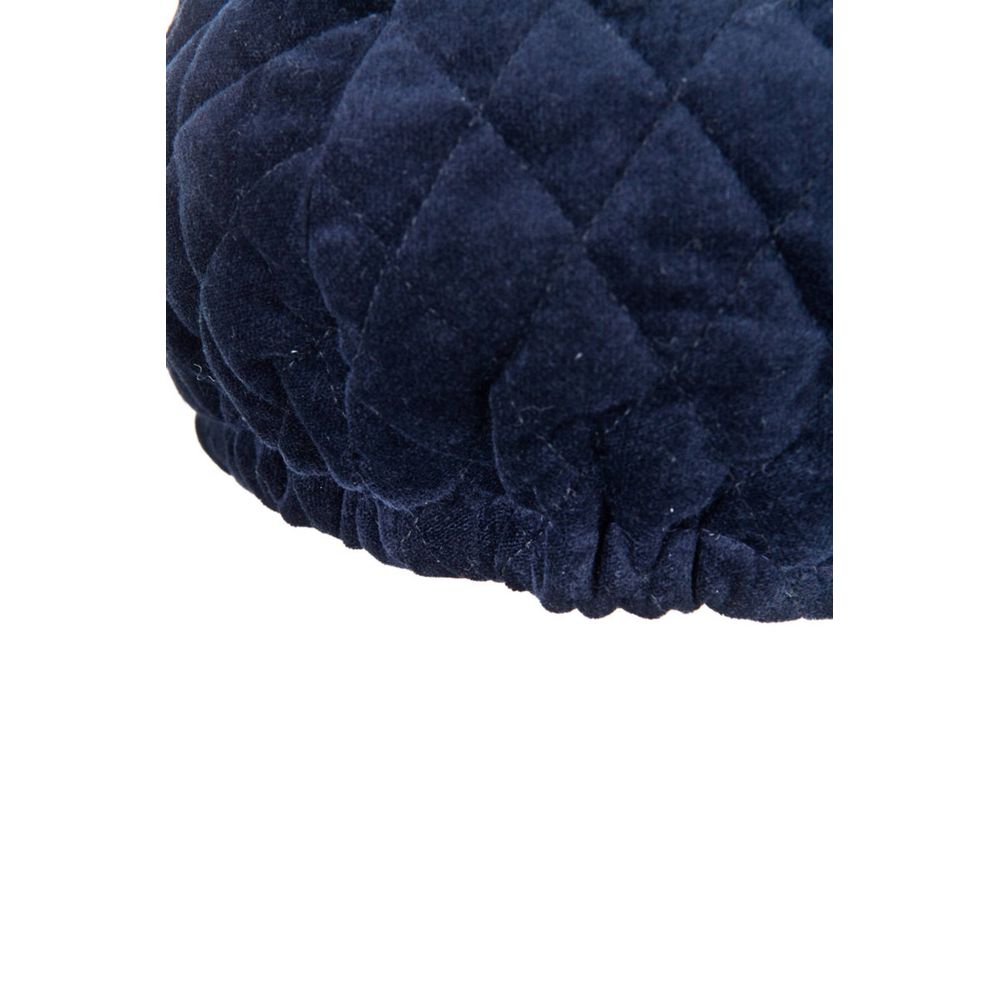 Denny Rose Blue Cotton Hat Denny Rose Dark Slate Gray