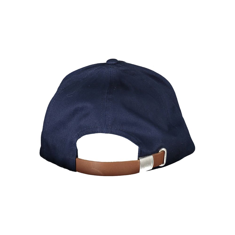 La Martina Blue Cotton Hats & Cap La Martina Dark Slate Gray