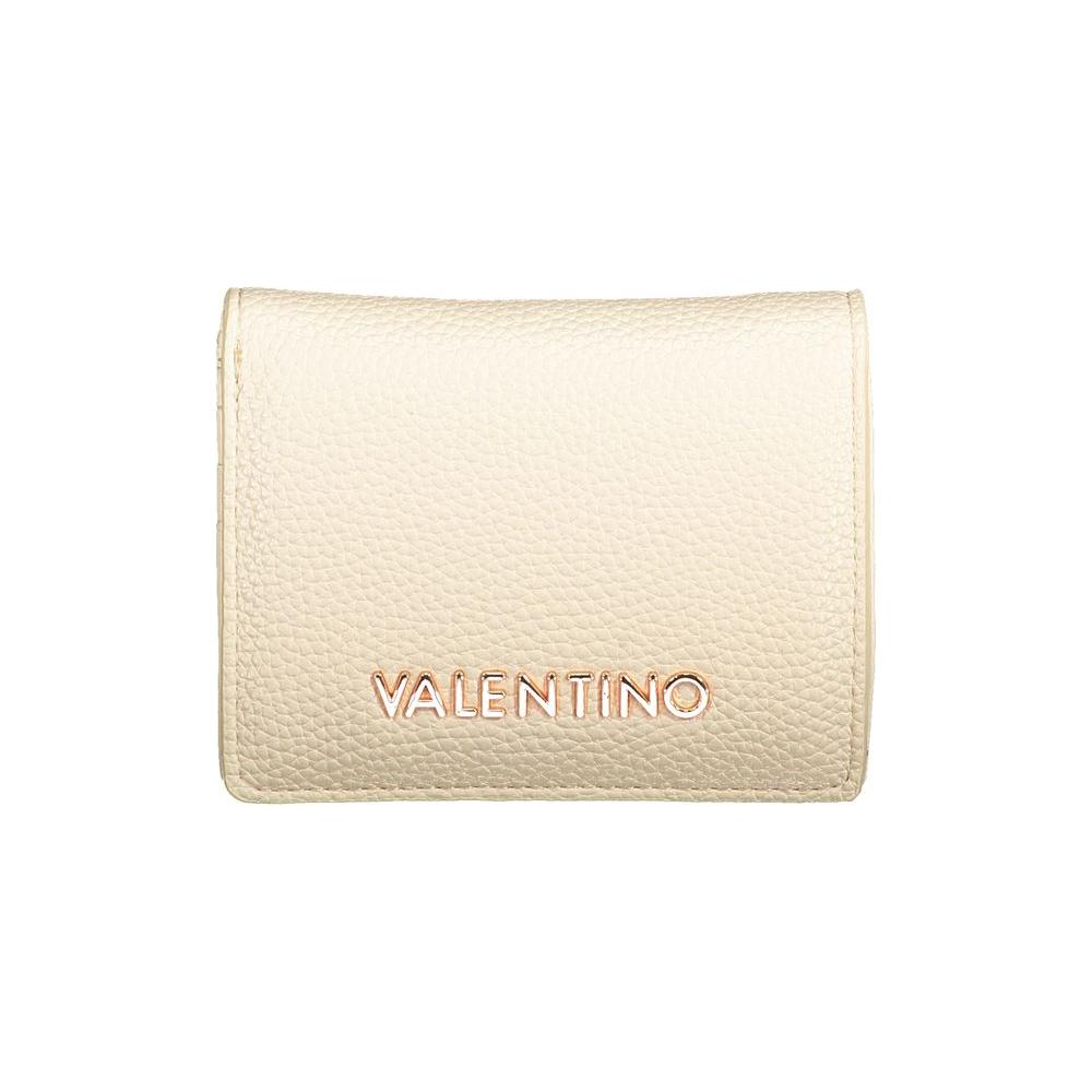 Valentino Bags Beige Polyethylene Wallet Valentino Bags Antique White