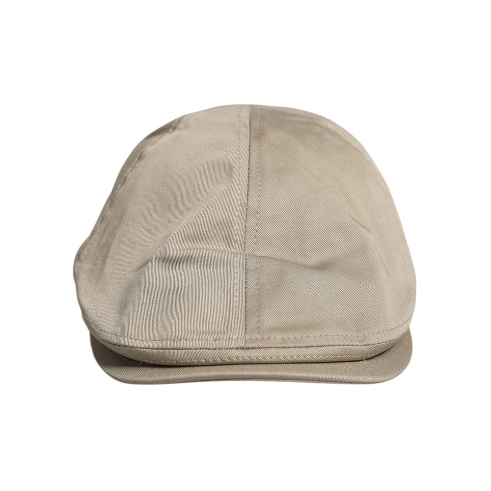 Dolce & Gabbana Beige Cotton Newsboy Capello Cabbie Hat HAT9695-58
