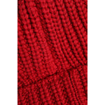 Dolce & Gabbana Red Solid Wool Knitted Winter Beanie Hat HAT9796