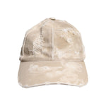Dolce & Gabbana Beige Tattered Cotton 6 Panels Baseball Cap HAT9820-58