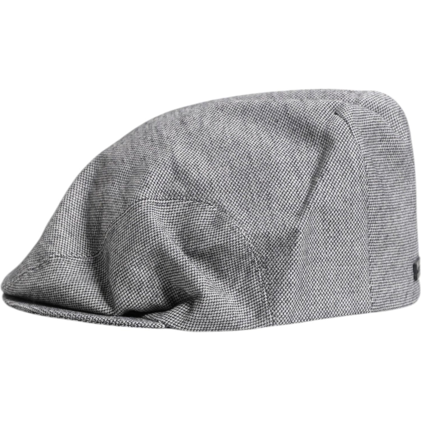 Dolce & Gabbana Gray Cotton Newsboy Capello Cabbie Hat Dolce & Gabbana Light Slate Gray