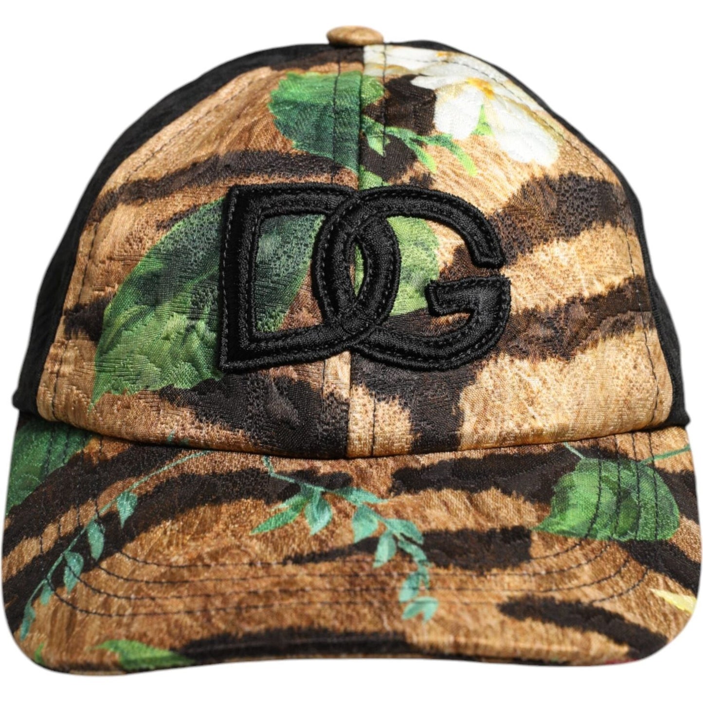 Dolce & Gabbana Multicolor DG Logo Patch 6 Panels Baseball Cap Dolce & Gabbana Dark Slate Gray
