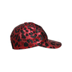 Dolce & Gabbana Red Leopard DG Logo 6 Panels Baseball Cap HAT9842-58