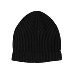 Dolce & Gabbana Black Cashmere Knitted Winter Beanie Hat HAT9847