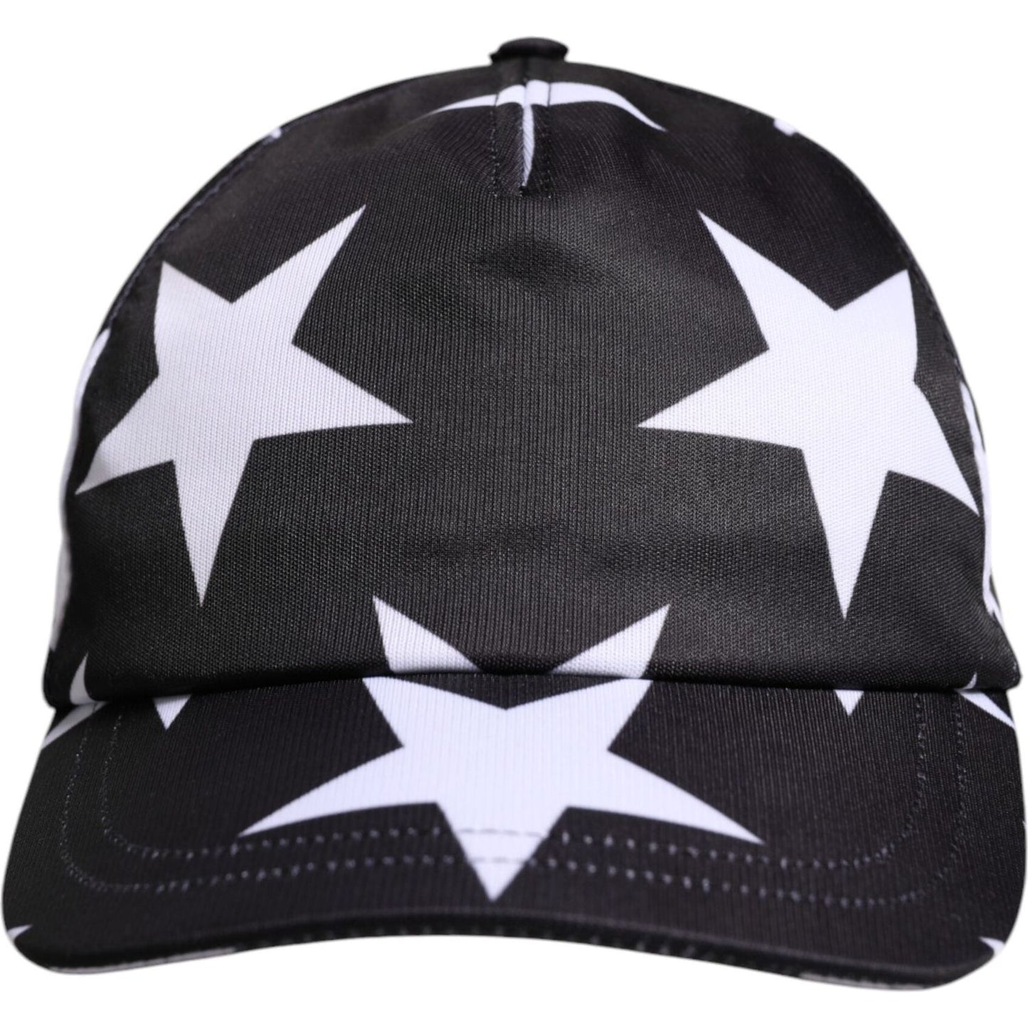 Dolce & Gabbana Black Star Print Polyester Baseball Cap Dolce & Gabbana Dark Slate Gray