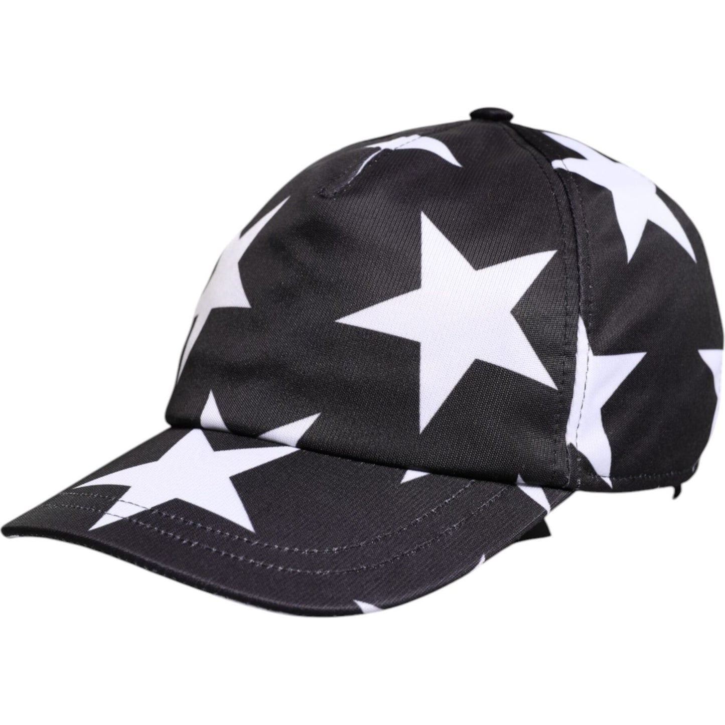 Dolce & Gabbana Black Star Print Polyester Baseball Cap Dolce & Gabbana Dark Slate Gray