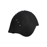 Dolce & Gabbana Black Wool Multicolor Embellished Cloche Hat HAT9650