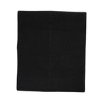 Dolce & Gabbana Black Cashmere Knitted Neck Warmer Foulard Scarf HAT9663