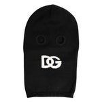 Dolce & Gabbana Black Cashmere Knitted Ski Mask Balaclava Hat HAT9728