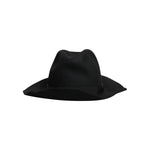Dolce & Gabbana Black Wide Brim Trilby Fedora Hat HAT9751-57