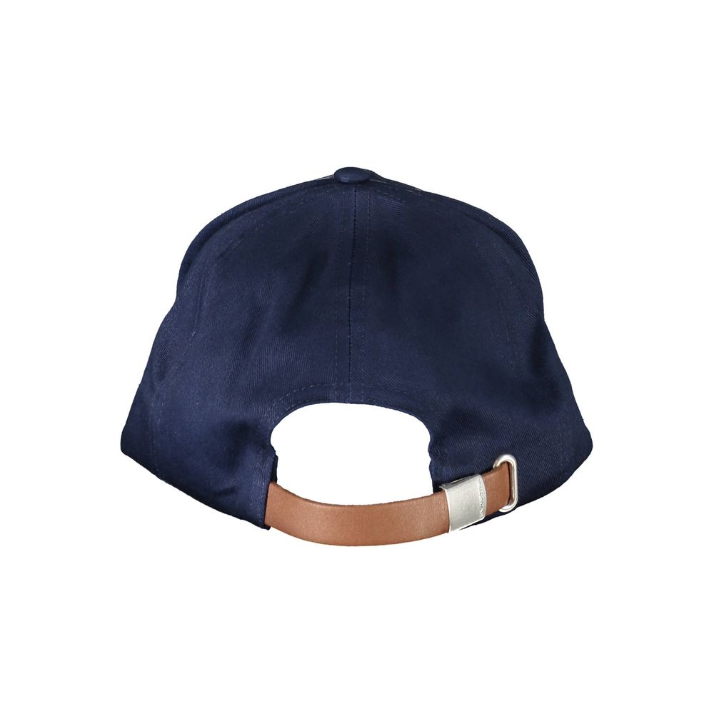 La Martina Blue Cotton Hats & Cap La Martina Dark Slate Gray