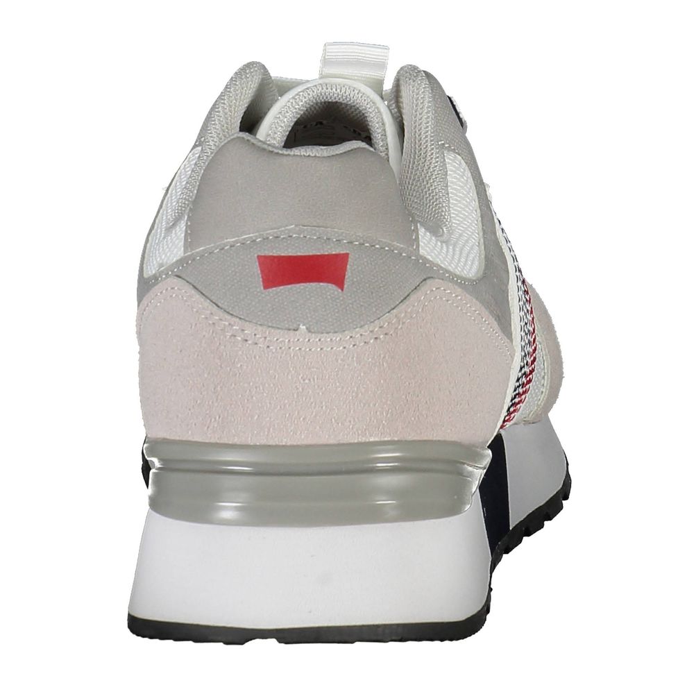 Carrera Sleek White Sneakers with Contrast Details Carrera Gray