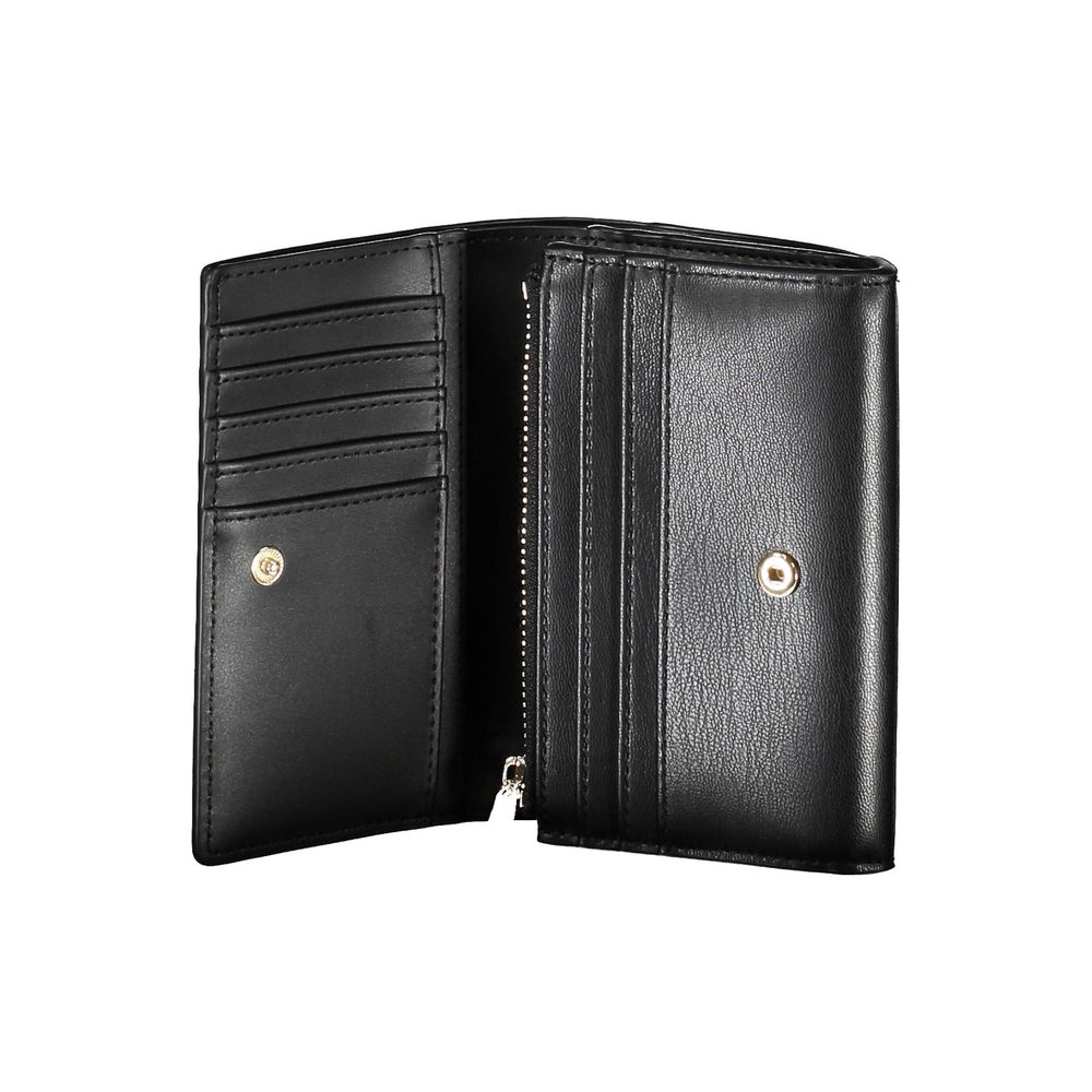 Tommy Hilfiger Black Polyethylene Women Wallet Tommy Hilfiger Dark Slate Gray