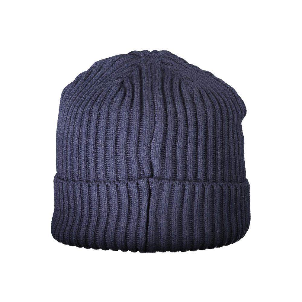 North Sails Blue Cotton Men Cap North Sails Dark Slate Gray