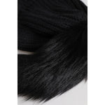 Dolce & Gabbana Black Acrylic Knitted Fur Winter Beanie Hat HAT9802