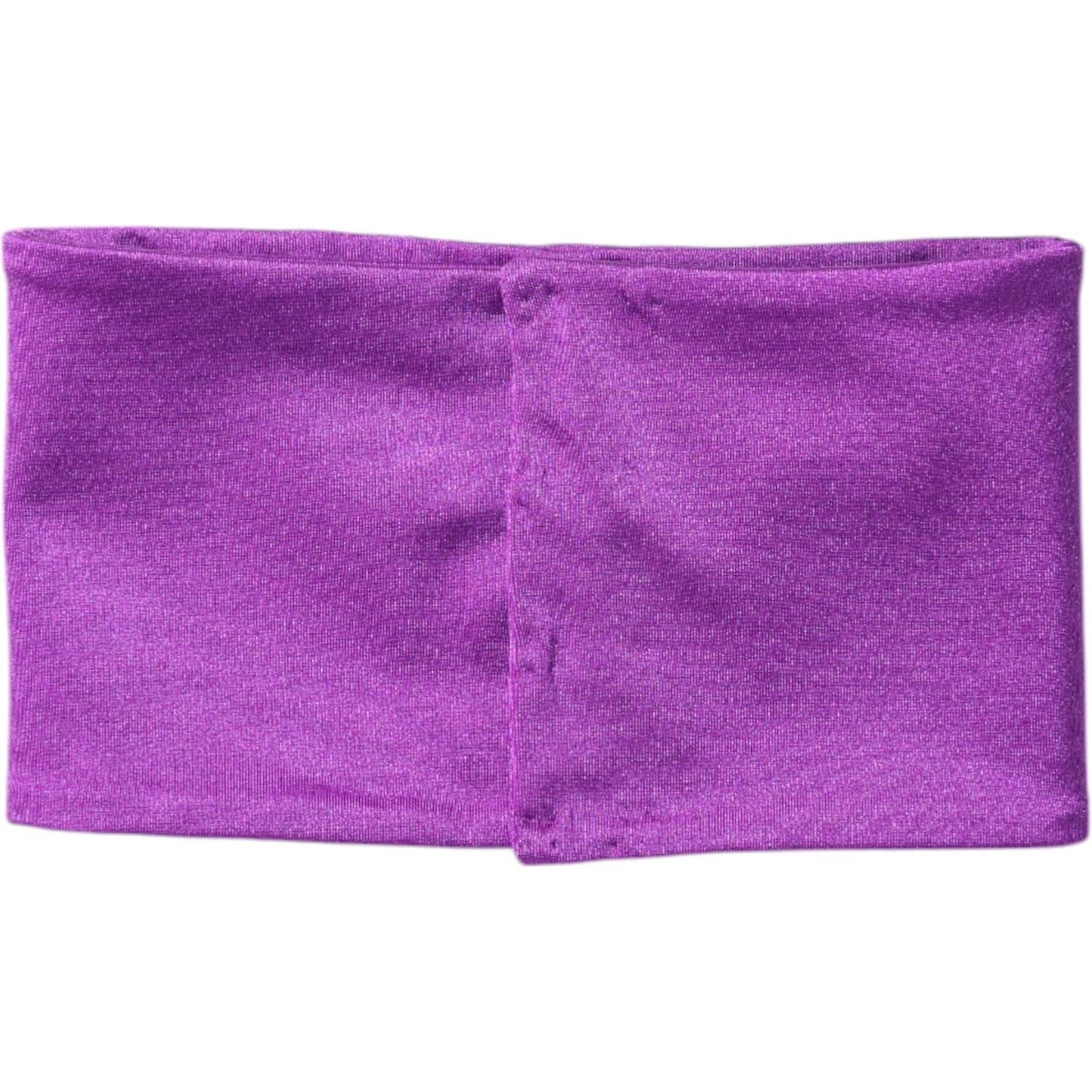 Dolce & Gabbana Purple Nylon Stretch Women Neck Warmer Scarf Dolce & Gabbana Dark Orchid