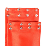 Dolce & Gabbana Orange Nylon Stretch Women Neck Warmer Scarf HAT9812