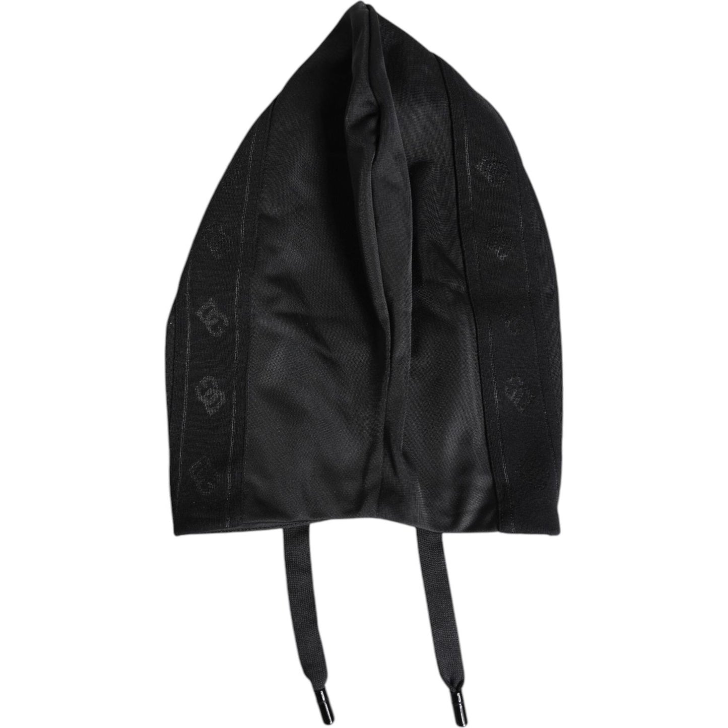 Dolce & Gabbana Black Polyester Whole Head Wrap Hat Dolce & Gabbana Black