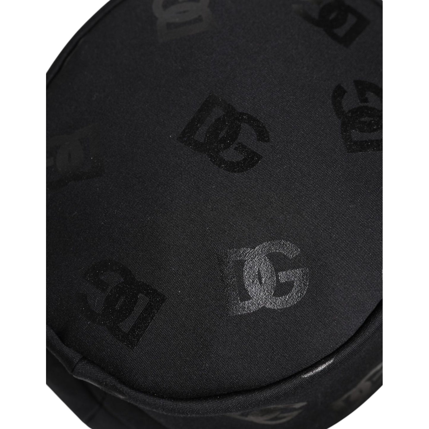Dolce & Gabbana Black DG Monogram Polyester Jacquard Bucket Hat Dolce & Gabbana Black