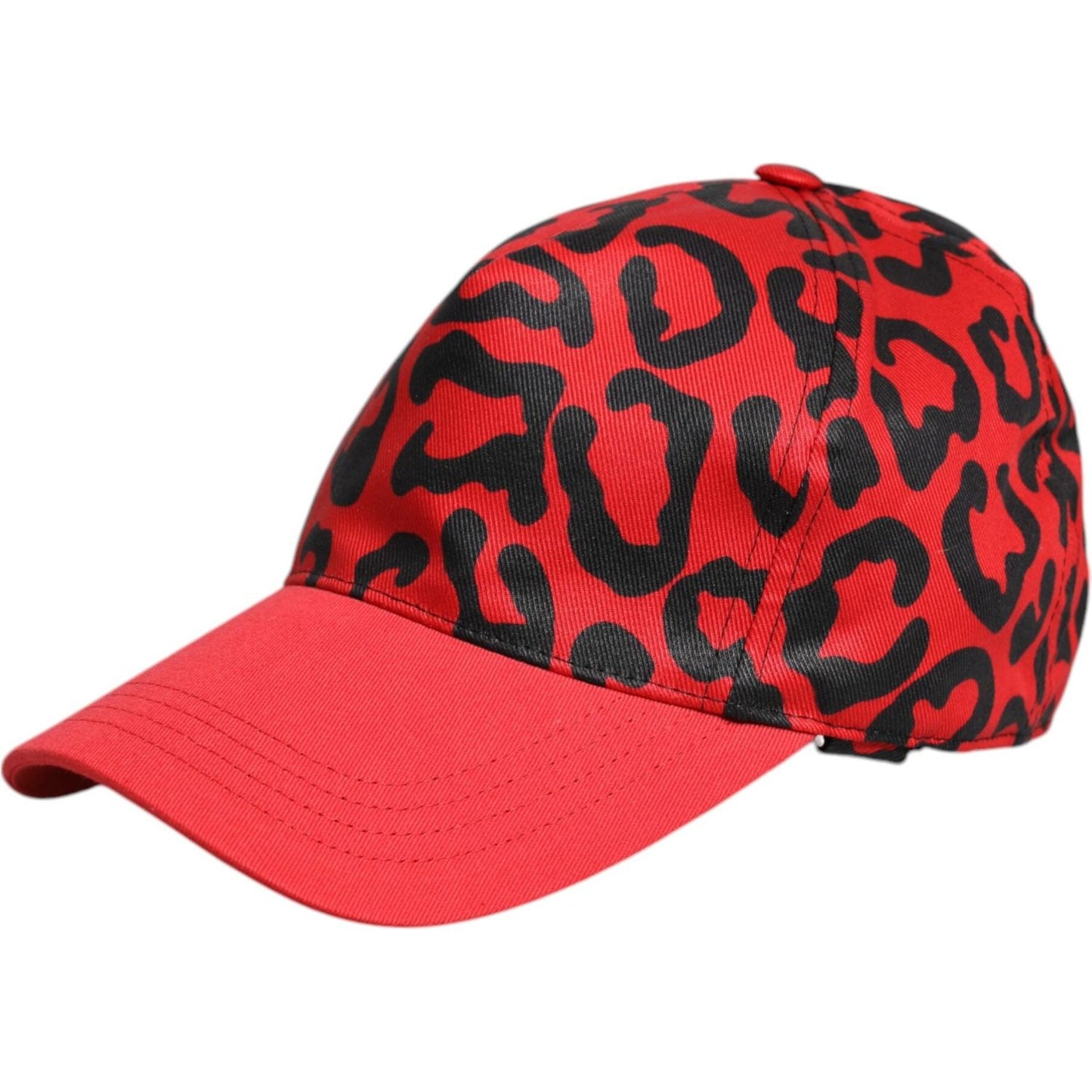 Dolce & Gabbana Red Cotton 6 Panels Women Baseball Cap Dolce & Gabbana Dark Slate Gray