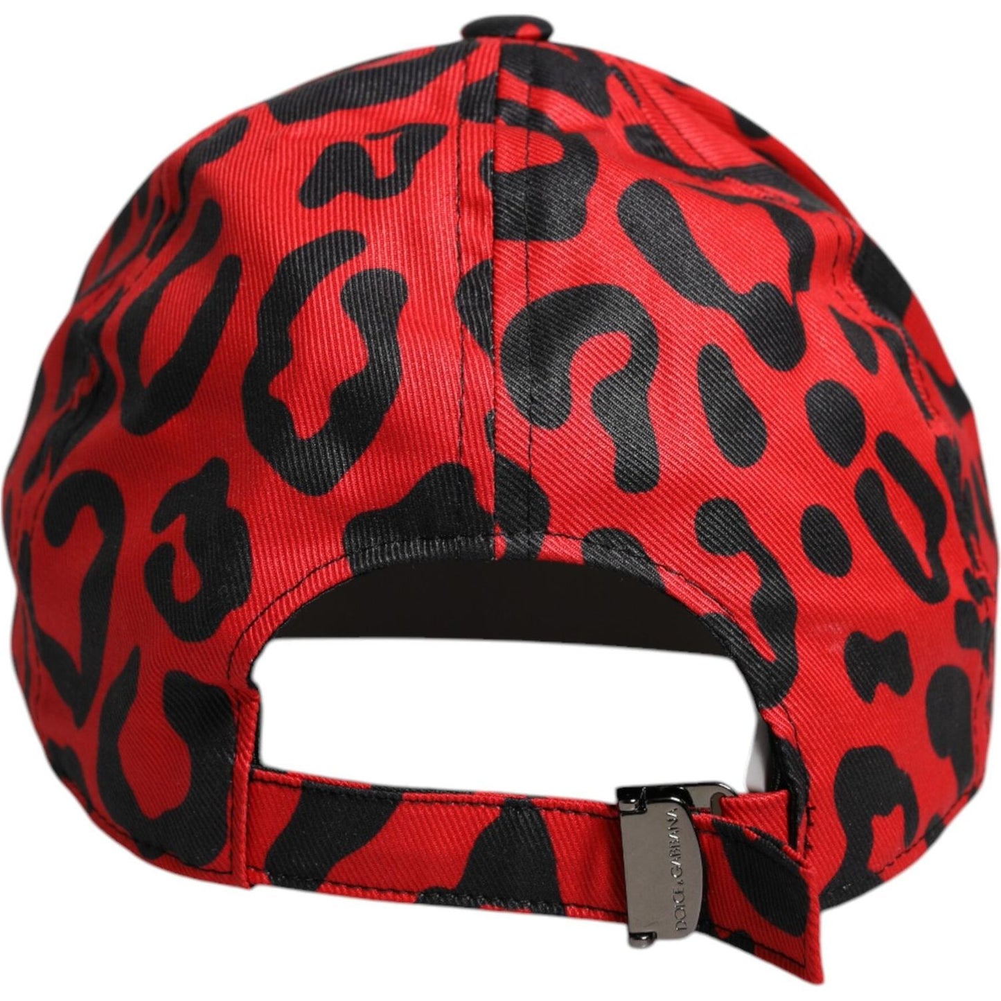 Dolce & Gabbana Red Cotton 6 Panels Women Baseball Cap Dolce & Gabbana Dark Slate Gray